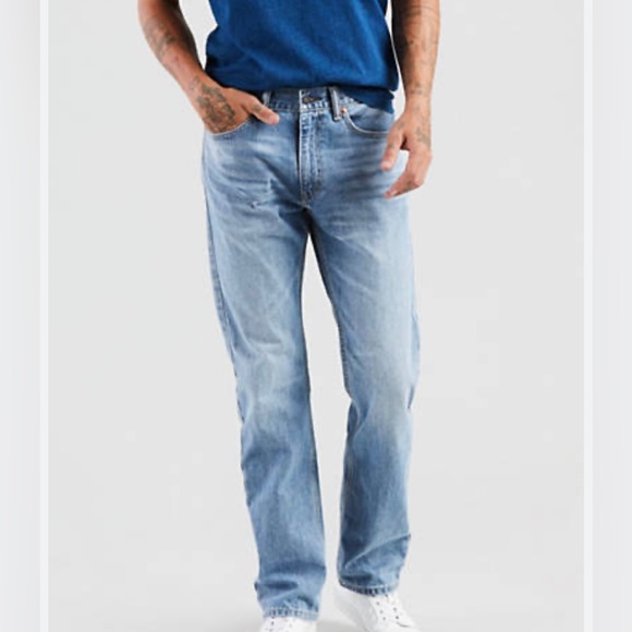 VINTAGE 90’s 505 Light Wash Levi’s Jeans - Picture 10 of 12